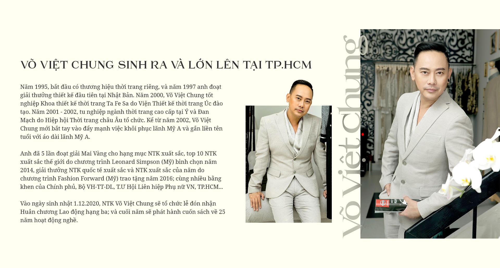 Võ Việt Chung hành trình đưa chiếc áo dài 13