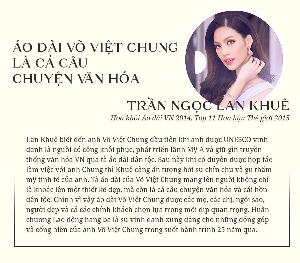 Võ Việt Chung hành trình đưa chiếc áo dài 19