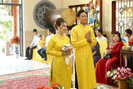 Áo dài Cưới 004