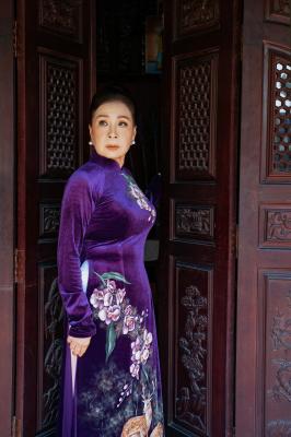 Áo dài Bà Sui - Mẫu 08